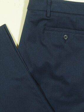 Mizzen Main Performance Chino Pants Mens 38 (Fits 41) Dark Blue Regular Fit